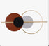 Eclipse Round Metal Wall Art with LED